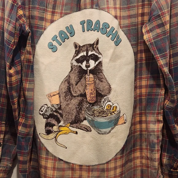 Custom bleached flannel - Picture 2 of 5